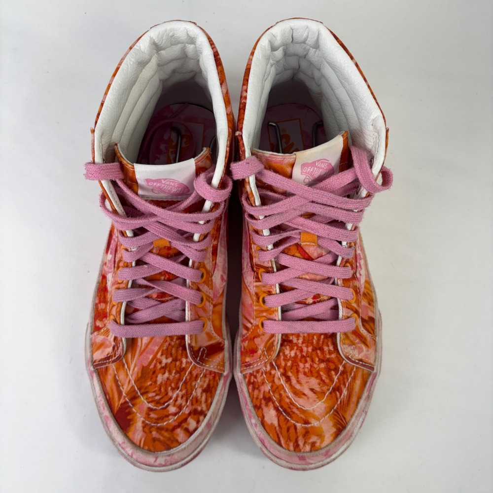 Vans x Sk8-Hi 38 DX Collina Strada‎ Tie Dye Pink Orange Skate Sneakers Shoes W 8 - Picture 5 of 11